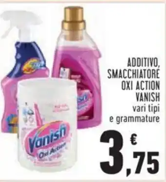 Conad Vanish Additivo, Smacchiatore Oxi Action vari tipi offerta
