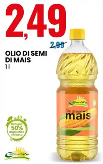 Eurospin Collina d'Oro Olio di Semi di Mais 1 L offerta