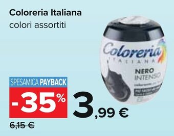 Carrefour Coloreria Italiana colori assortiti offerta