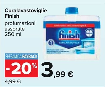 Carrefour Finish Curalavastoviglie profumazioni assortite 250 ml offerta
