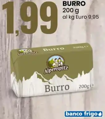 Eurospin Alpenspitz Burro 200 g offerta