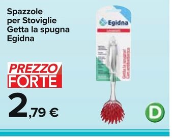 Egidna Spazzole per Stoviglie Getta la spugna