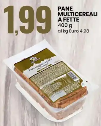 Eurospin Alpenspitz Pane Multicereali a Fette 400 g offerta