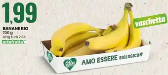 Eurospin Amo Essere Bio Banane Bio 700 g offerta