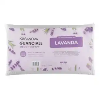 Guanciale profumato memory foam lavanda