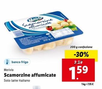 Lidl Scamorzine affumicate offerta