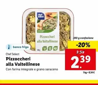 Lidl Pizzoccheri alla valtellinese offerta