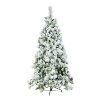 Viridea Abete innevato con pigne new york 180 cm offerta
