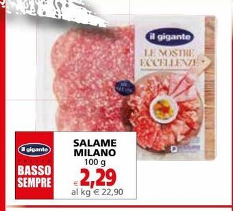 Salame milano 100 g