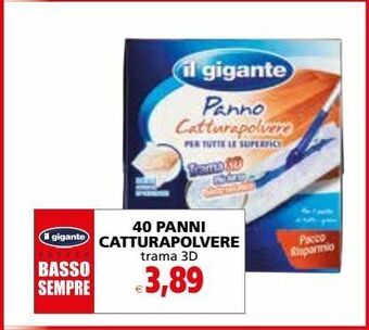 40 panni catturapolvere trama 3d