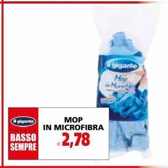 Il Gigante Mop in microfibra offerta