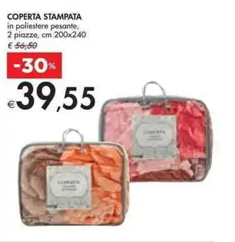 Bennet Coperta Stampata 2 piazze, cm 200x240 offerta