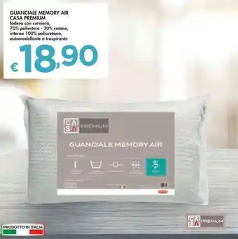 Bennet Casa Premium Guanciale Memory Air offerta