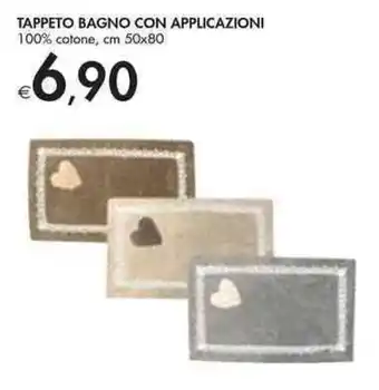 Bennet Tappeto Bagno con Applicazioni cm 50x80 offerta