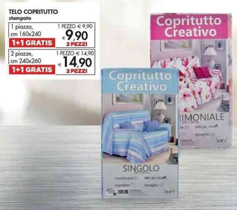 Telo Copritutto 1 piazza, cm 160x240