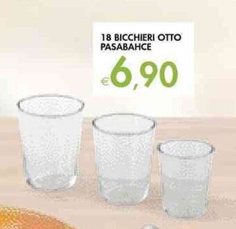 Bennet 18 Bicchieri Otto Pasabahce offerta