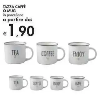 Bennet Tazza Caffè o mug offerta