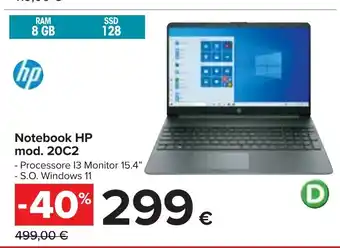 HP Notebook mod. 20C2
