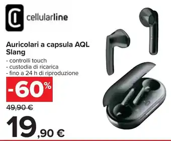 Carrefour Cellularline Auricolari a capsula AQL Slang offerta