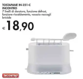 Bennet Incontro Tostapane In-351-C offerta