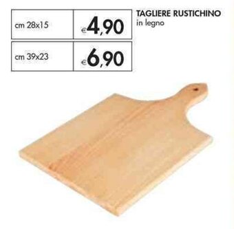 Bennet Tagliere Rustichino cm 28x15 offerta