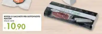 Bennet Macom Rotoli o Sacchetti per Sottovuoto offerta