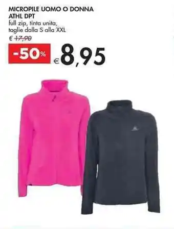 Bennet Micropile Uomo o Donna ATHL DPT S alla XXL offerta