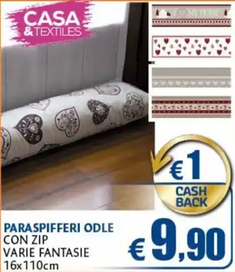 Casa & Co Casa&Textiles Paraspifferi Odle 16x110cm offerta