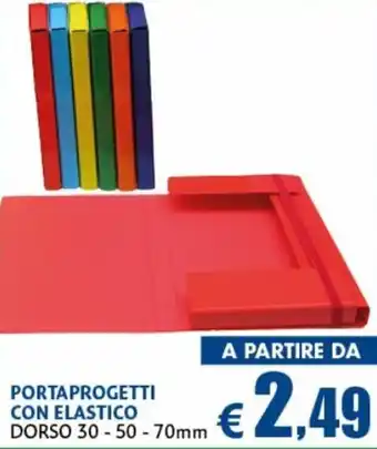 Casa & Co Portaprogetti con Elastico Dorso 30-50-70mm offerta