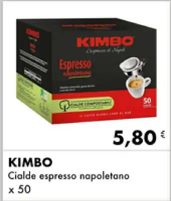 Iper Tosano Kimbo Cialde espresso napoletano x 50 offerta