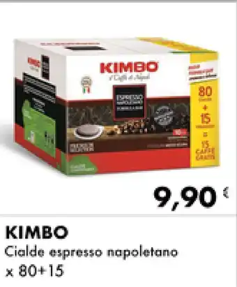 Iper Tosano Kimbo Cialde espresso napoletano x 80+15 offerta