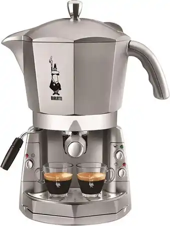 Amazon Bialetti mokona, macchina caffè espresso, sistema aperto (per macinato, capsule e cialde),1050w, argento offerta