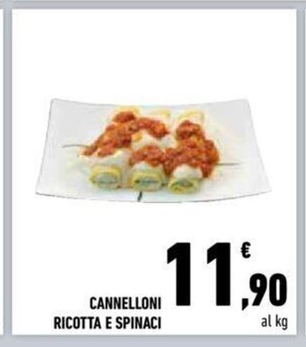Conad Cannelloni Ricotta E Spinaci offerta