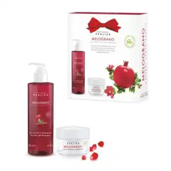 Perlier Kelemata Cofanetto crema idratante vitaminica e gel micellare melograno offerta