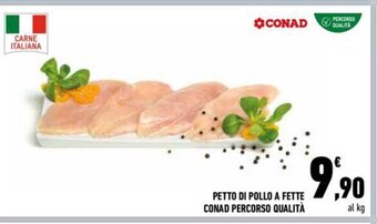 Conad Petto Di Pollo A Fette Conad Percorso Qualità offerta