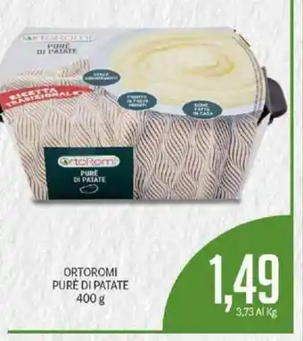 Supermercati Piccolo Ortoromi Purè Di Patate 400 g offerta