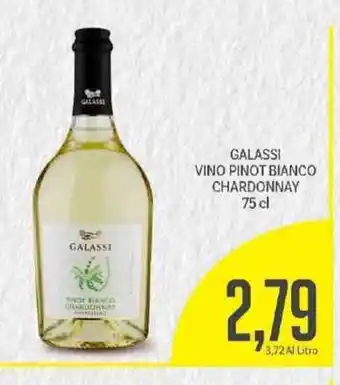 Supermercati Piccolo Galassi Vino Pinot Bianco Chardonnay 75 cl offerta