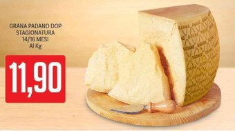 Supermercati Piccolo Grana Padano DOP Stagionatura 14/16 Mesi Al Kg offerta