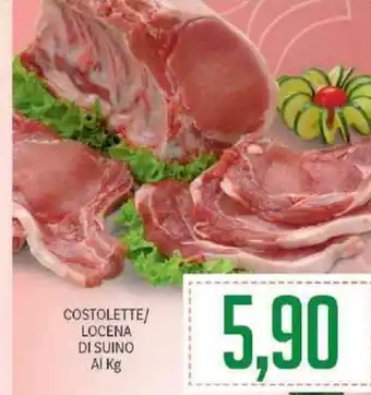 Supermercati Piccolo Costolette/Locena Di Suino Al Kg offerta