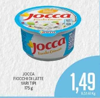Supermercati Piccolo Jocca Fiocchi Di Latte Vari Tipi 175 g offerta