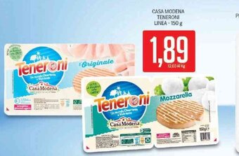 Supermercati Piccolo Casa Modena Teneroni Linea - 150 g offerta