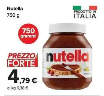 Carrefour Market Ferrero Nutella 750 g offerta