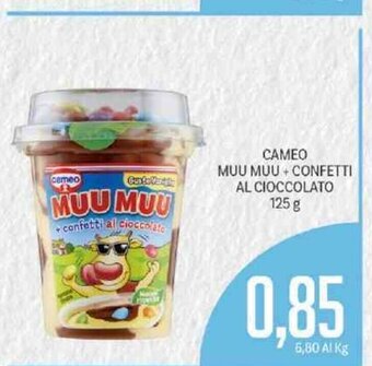Supermercati Piccolo Cameo Muu Muu + Confetti Al Cioccolato 125 g offerta