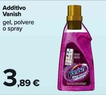 Carrefour Market Vanish Additivo offerta