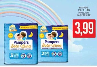 Supermercati Piccolo Pampers Sole E Luna Pannolini Varie Misure offerta