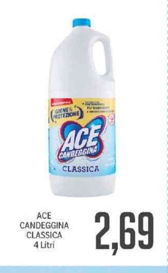 Supermercati Piccolo ACE Candeggina Classica 4 Litri offerta