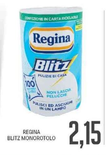 Supermercati Piccolo Regina Blitz Monorotolo offerta