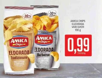 Supermercati Piccolo Amica Chips Eldorada Vari Gusti 130 g offerta