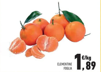 Conad Clementine Foglia offerta