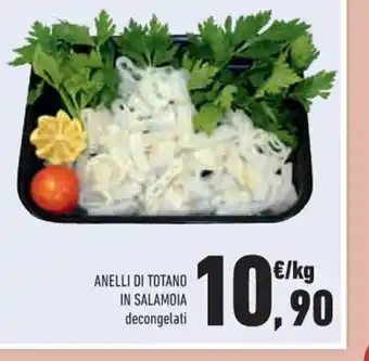 Conad Anelli Di Totano In Salamoia decongelati offerta